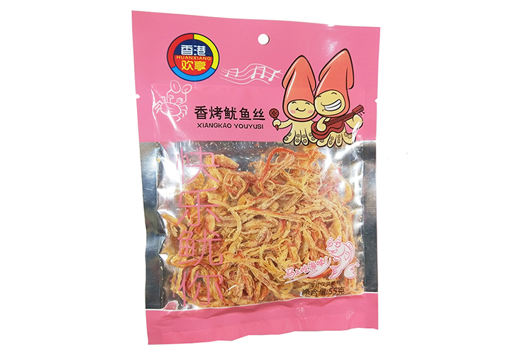 HUANXIANG SQUID SHREDDED GRILLED 55G